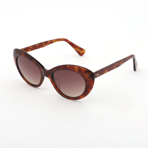 Cambered  Cat Eye Acetate Women's Sunglasses 21A8088